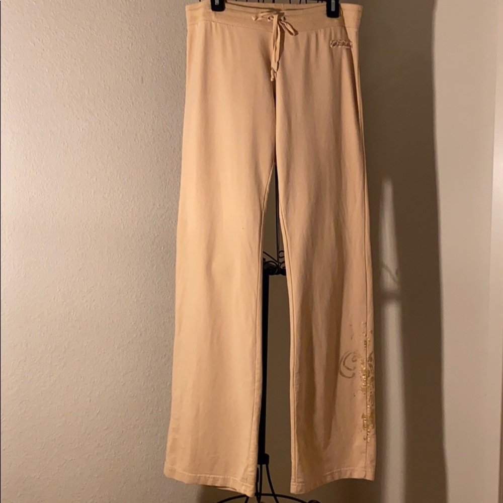 Vintage BCBG Sweatpants With Gold Detail - Picture 1 of 8